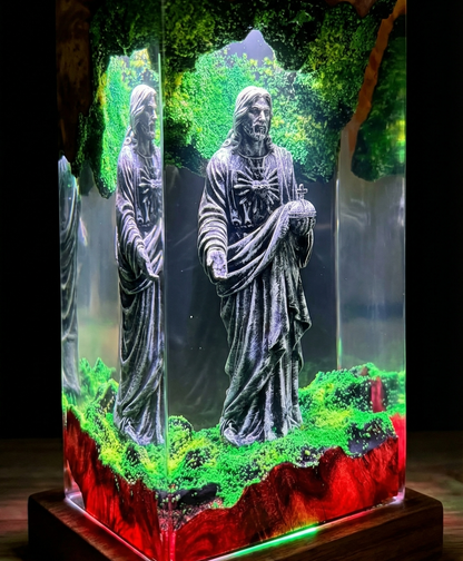 "Garten des Lichts" Harzlampe
